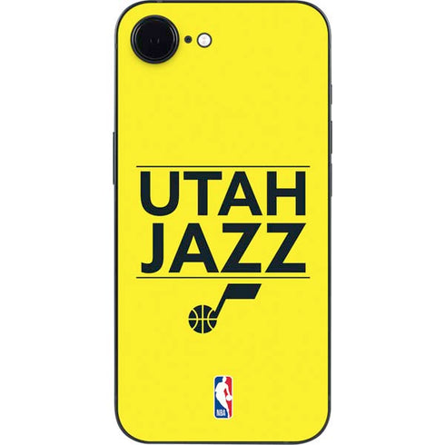 NBA Utah Jazz Standard - Yellow iPhone 16e Skin
